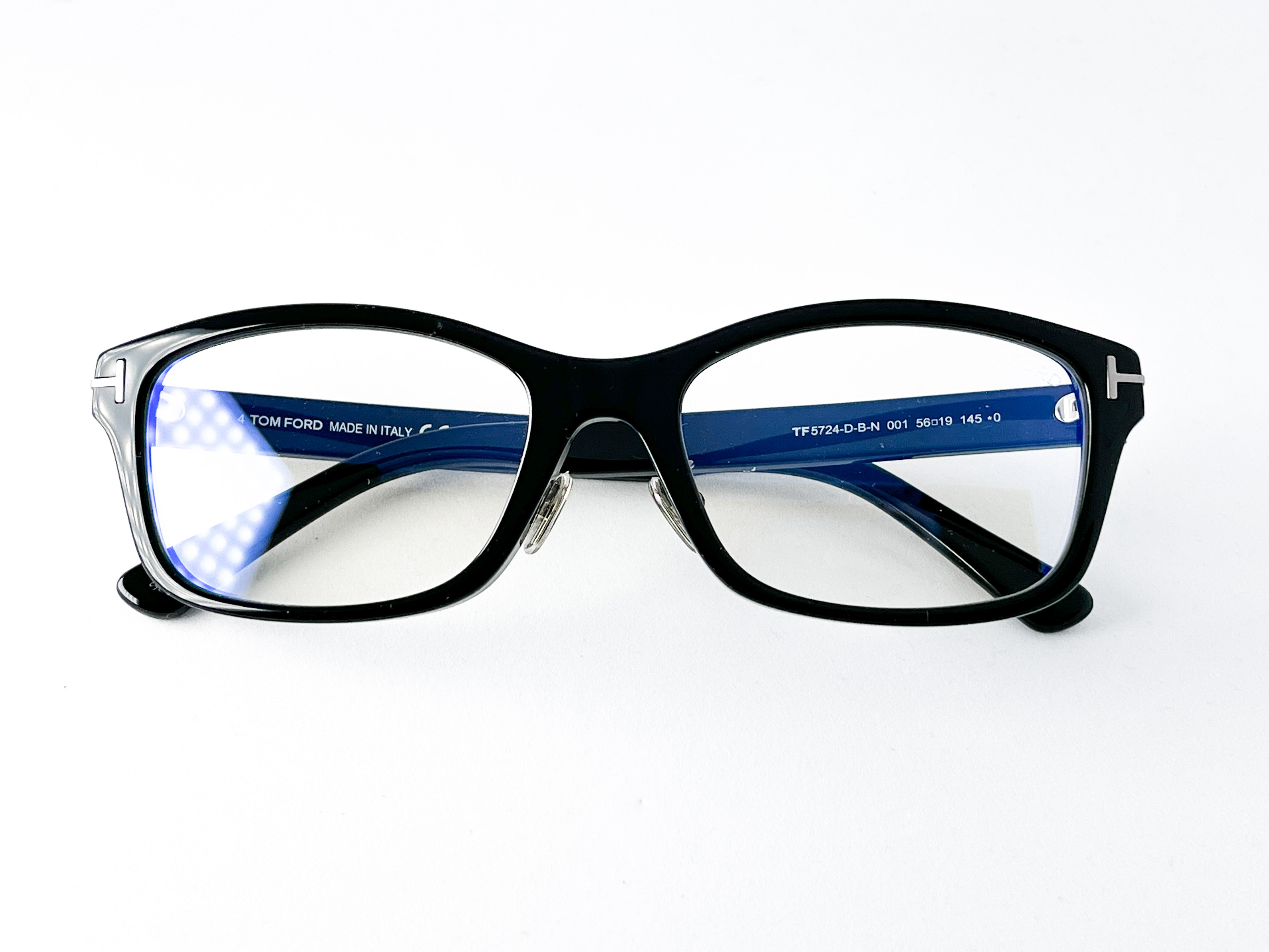 TOMFORD TF5724-D-B-N C-001 56□19-145 – メガネのオオクマ